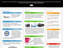 Tablet Screenshot of professional.barcelonaturisme.com